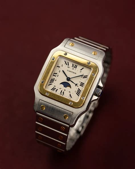 cartier moonphase|cartier moonphase santos.